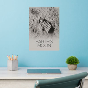 Outer Space, Galaxy, Solar System, Earth's Moon Wall Decal
