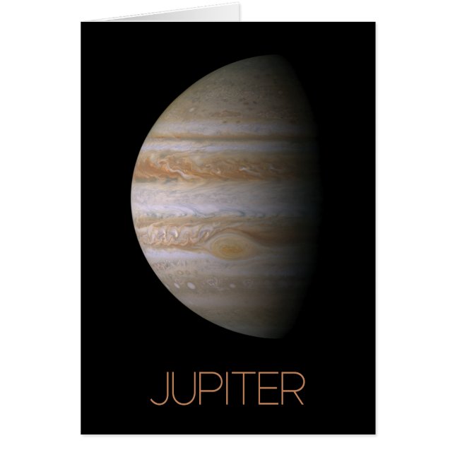 Outer Space, Galaxy, Solar System, Planet Jupiter Cards (Front)