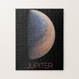 Outer Space, Galaxy, Solar System, Planet Jupiter Jigsaw Puzzle