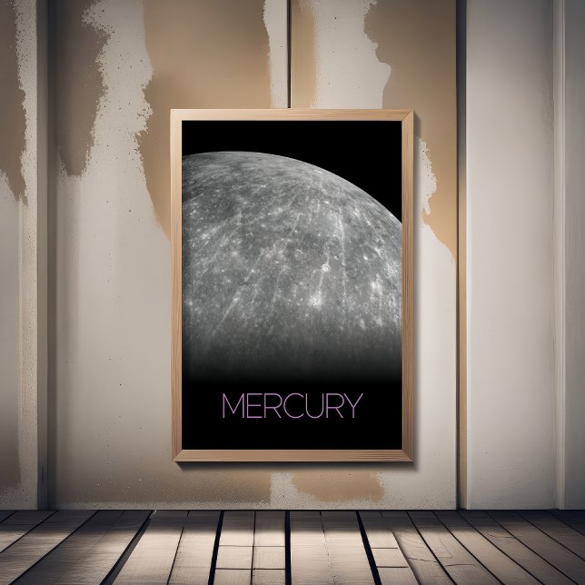Outer Space, Galaxy, Solar System, Planet Mercury Foam Board (Creator Uploaded)