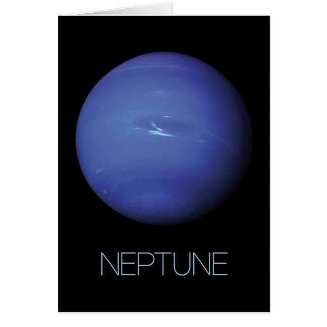 Outer Space, Galaxy, Solar System, Planet Neptune Cards (Front)