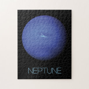 Outer Space, Galaxy, Solar System, Planet Neptune Jigsaw Puzzle