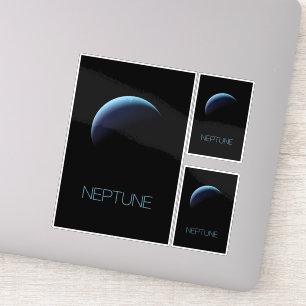 Outer Space, Galaxy, Solar System, Planet Neptune Sticker