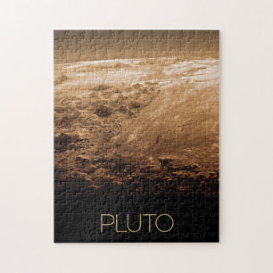 Outer Space, Galaxy, Solar System, Planet Pluto Jigsaw Puzzle