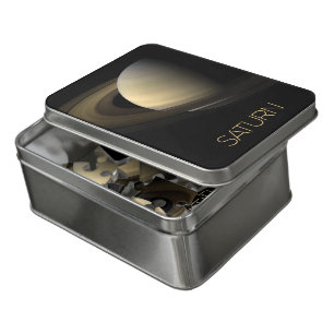 Outer Space, Galaxy, Solar System, Planet Saturn Jigsaw Puzzle