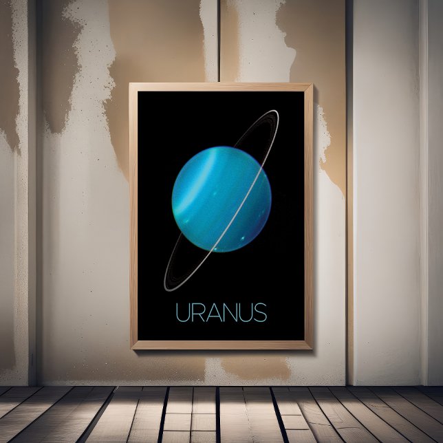 Outer Space, Galaxy, Solar System, Planet Uranus Photo Print (Creator Uploaded)
