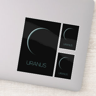 Outer Space, Galaxy, Solar System, Planet Uranus Sticker