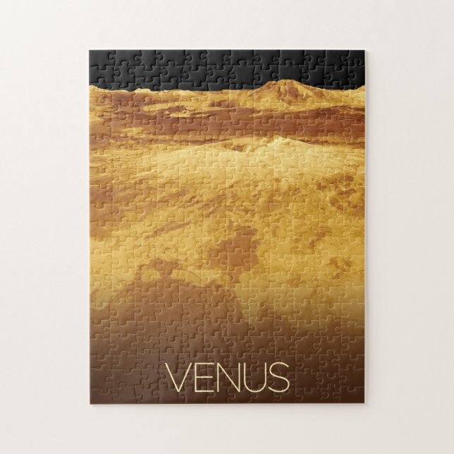 Outer Space, Galaxy, Solar System, Planet Venus Jigsaw Puzzle (Vertical)