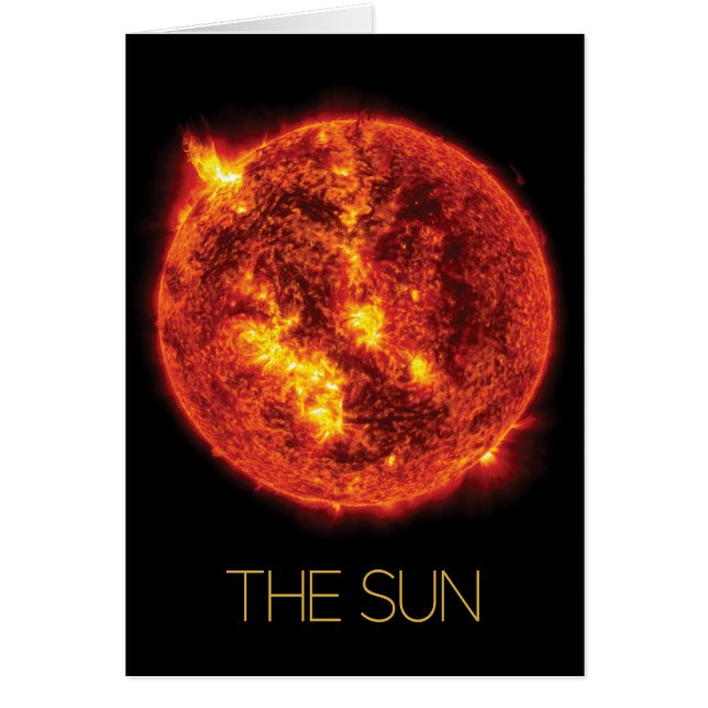 Outer Space, Galaxy, Solar System, Stars, The Sun Cards (Front)