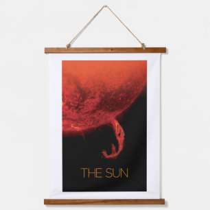 Outer Space, Galaxy, Solar System, Stars, The Sun Hanging Tapestry