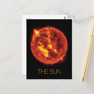 Outer Space, Galaxy, Solar System, Stars, The Sun Postcard