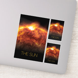 Outer Space, Galaxy, Solar System, Stars, The Sun Sticker