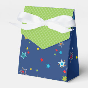 Outer Space Galaxy Stars Favor Gift Boxes