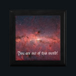 Outer Space Gift Box<br><div class="desc">This is a NASA photo called,  "Tortured Clouds of Eta Carinae". The stars sparkle through the clouds and red dust of outer space.</div>