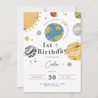 outer space invitation