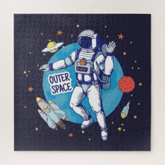 Outer Space Jigsaw Puzzle