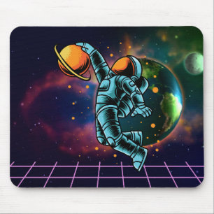Outer space mouse pad
