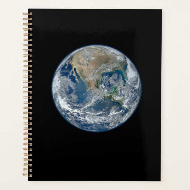 Outer Space NASA Planet Earth Planner (Front)
