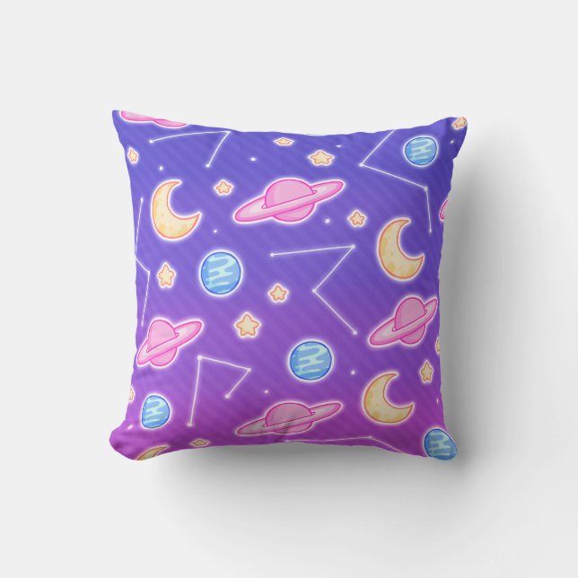 Outer Space! Pillow (Front)