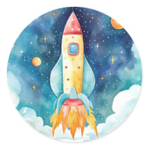 Outer Space Planets First Birthday