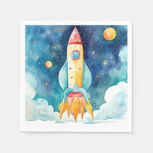 Outer Space Planets First Birthday
