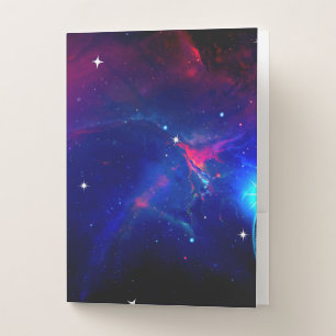 Outer Space  Pocket Folder