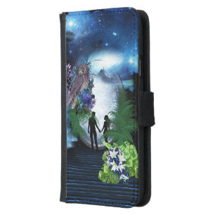 Outer Space Portal gift Samsung Galaxy S5 Wallet Case
