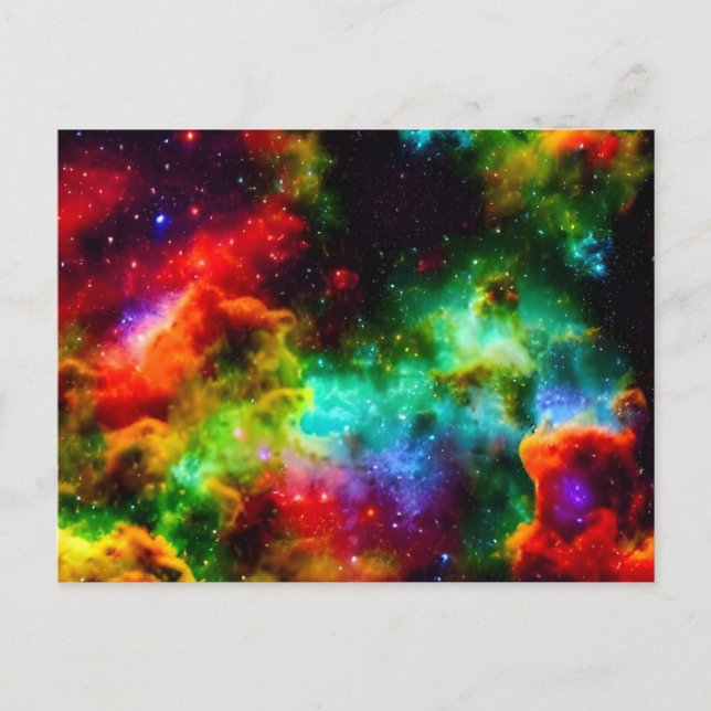 Outer Space Postcard (Front)