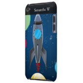 Outer Space Rocket Ship iPod Case-Mate Case (Back Left)