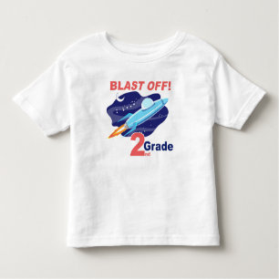 Outer Space Second Grade Toddler T-shirt