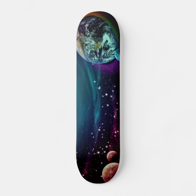 Outer Space Skateboard (Front)