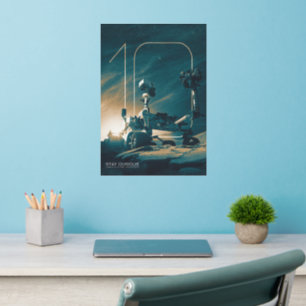 Outer Space, Solar System, 10 Years of Curiosity Wall Decal