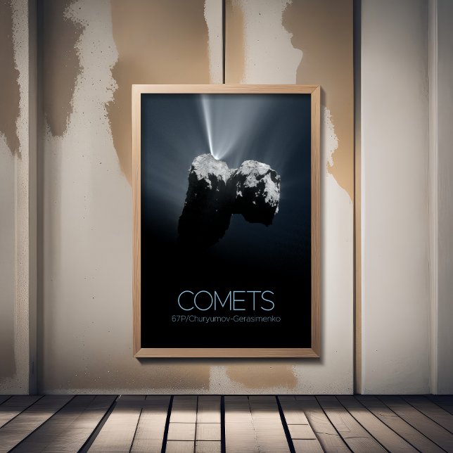 Outer Space, Solar System, Cosmos, Comets, 67P Foam Board (Creator Uploaded)