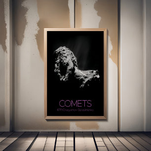Outer Space, Solar System, Cosmos, Comets, 67P Foam Board