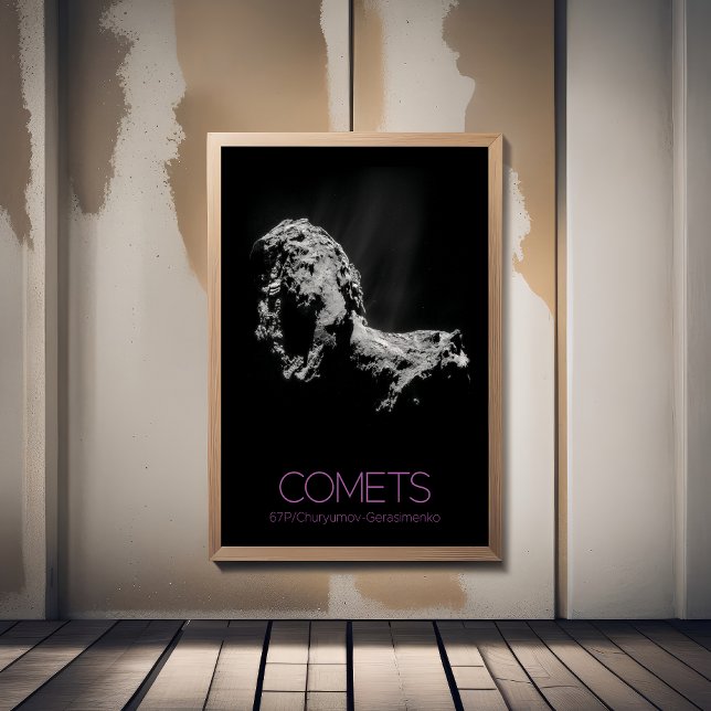 Outer Space, Solar System, Cosmos, Comets, 67P Foam Board (Creator Uploaded)