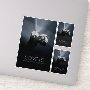 Outer Space, Solar System, Cosmos, Comets, 67P Sticker
