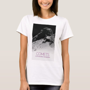 Outer Space, Solar System, Cosmos, Comets, 67P T-Shirt