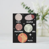 Outer Space Solar System Dwarf Planet For Kids (Standing Front)