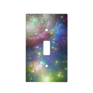 Outer Space, stars, galaxies and nebulas Light Switch Cover