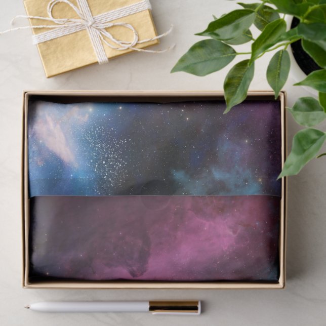 Outer Space Stars Universe Galaxy Eternity Spirit Tissue Paper (Gift)