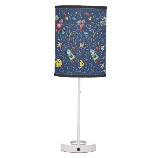 Outer Space Table Lamp (Back)