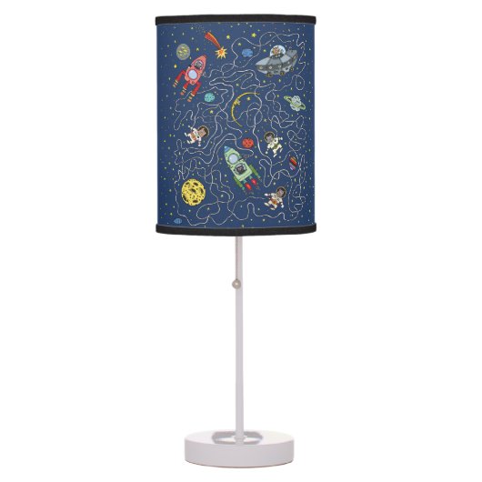 Outer Space Table Lamp (Front)
