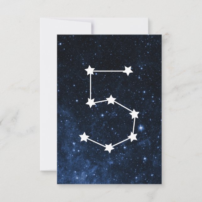 Outer Space Thank You Cards | Age 5 Birthday (Front)