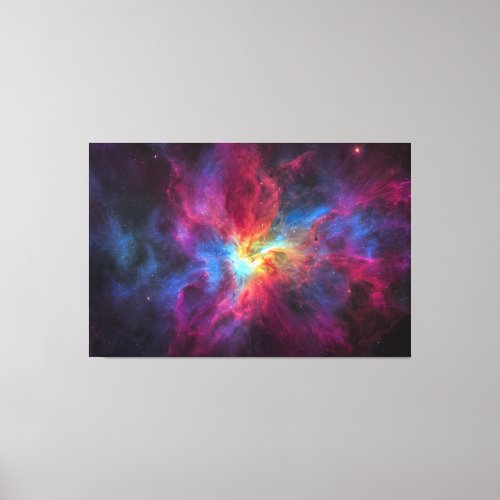 Outer Space, The Nebula Space Canvas Print
