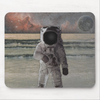 Outer Space Travel Adventure Mouse Pad