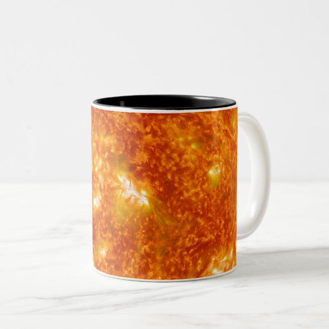 Outer Space Two-Tone Coffee Mug (Front Right)