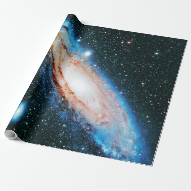 Outer Space Wrapping Paper (Unrolled)