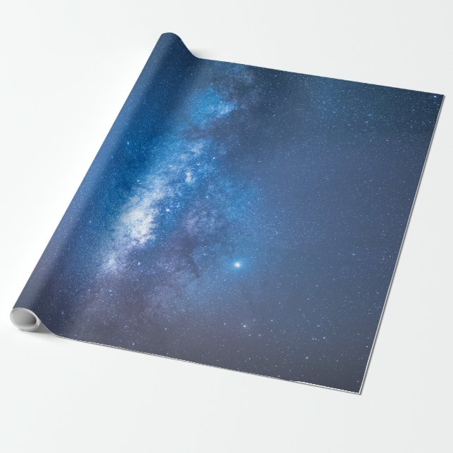 Outer Space Wrapping Paper (Unrolled)