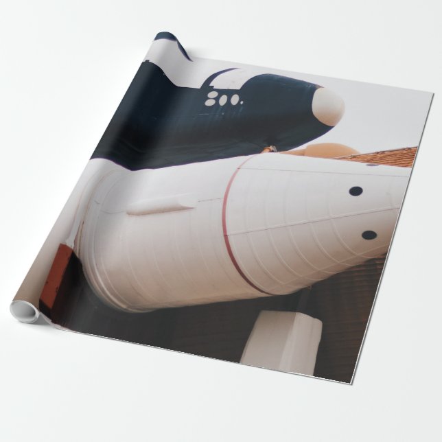 Outer Space Wrapping Paper (Unrolled)