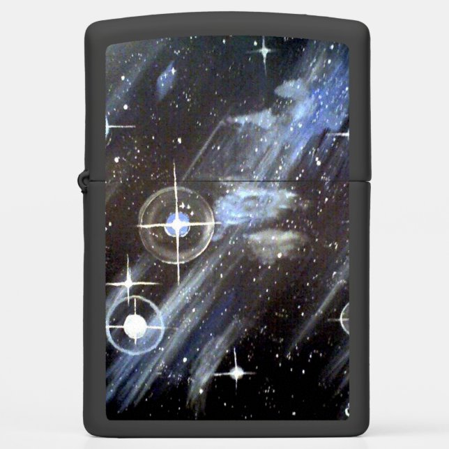 Outer Space Zippo Lighter (Front)